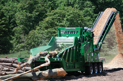 園林垃圾粉碎機處理粗枝干的實戰技巧：安全、高效與設備維護指南